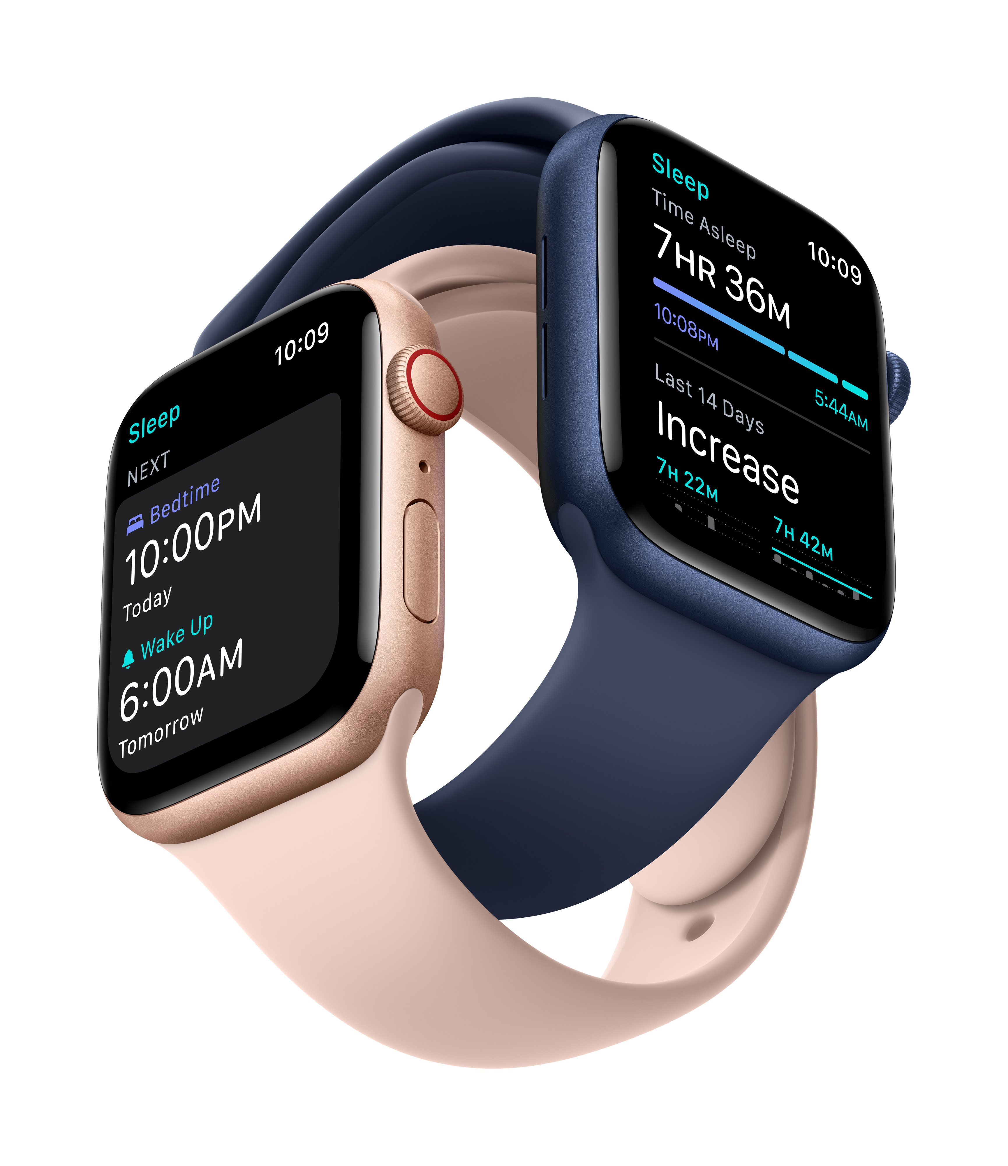 APPLE WATCH SERIES 6 40 MM GULD ALUMINIUM SANDSANDROSA SPORTSREM - Power.dk