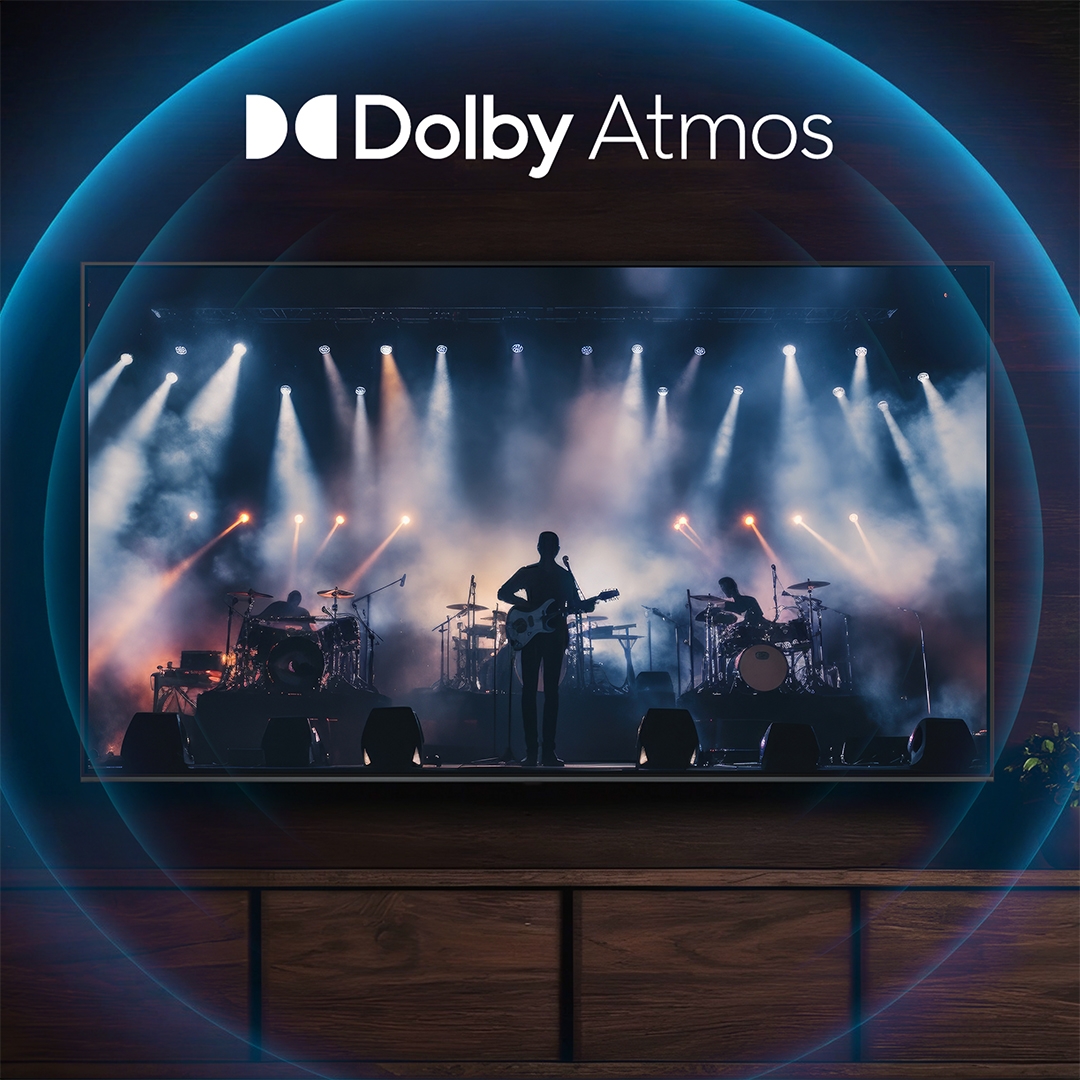 Dolby Atmos creating a surround effect sound