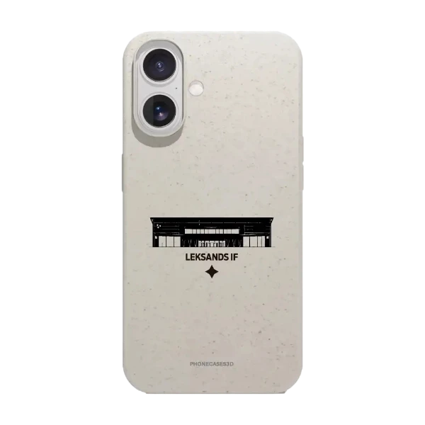 Phonecases3D iPhone 17 Leksands IF kompostoituva suojakuori, valkoinen