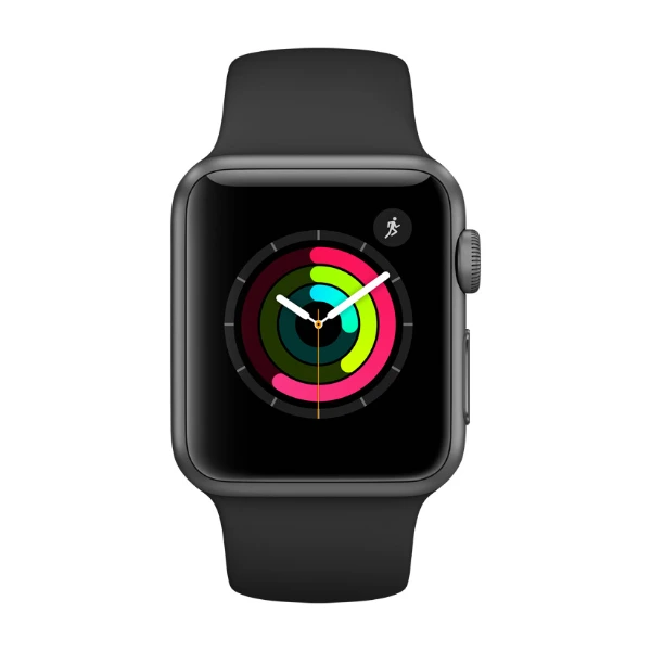 APPLE WATCH SERIES 1 38 MM BK ALU SPORT, SVART