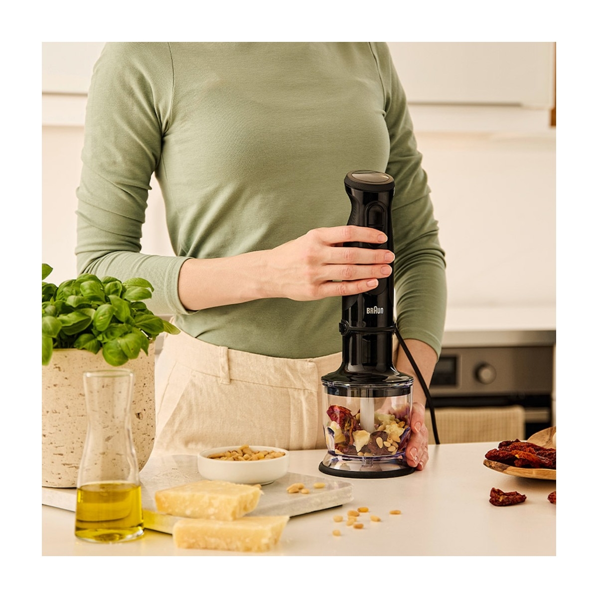 Braun MultiQuick 3 MQ30.201.MBK stavblender billede 4