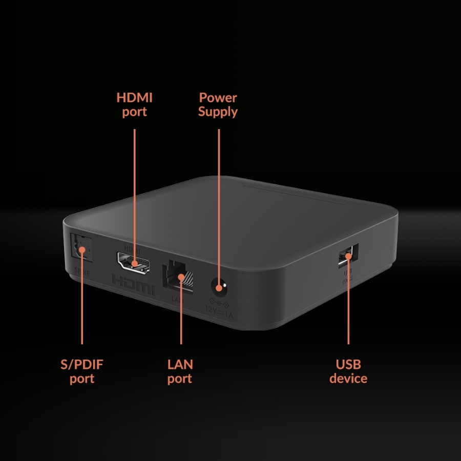 Strong LEAPS3 4K Google TV Box medieafspiller Power.dk