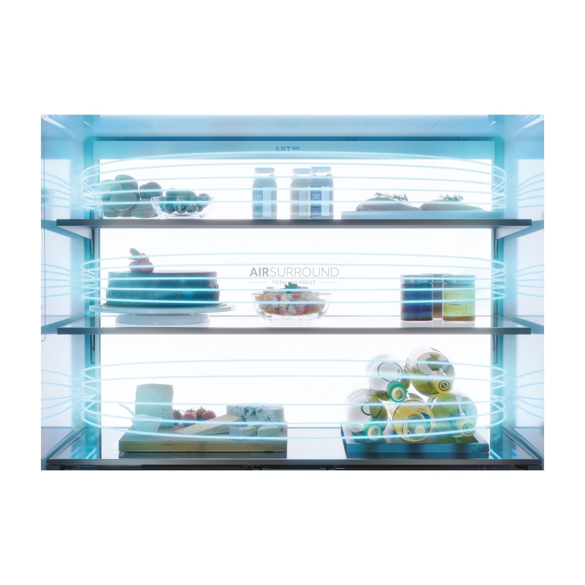 Haier Cube 90 Series 7 HCR7918EIMB kølefryseskab billede 9