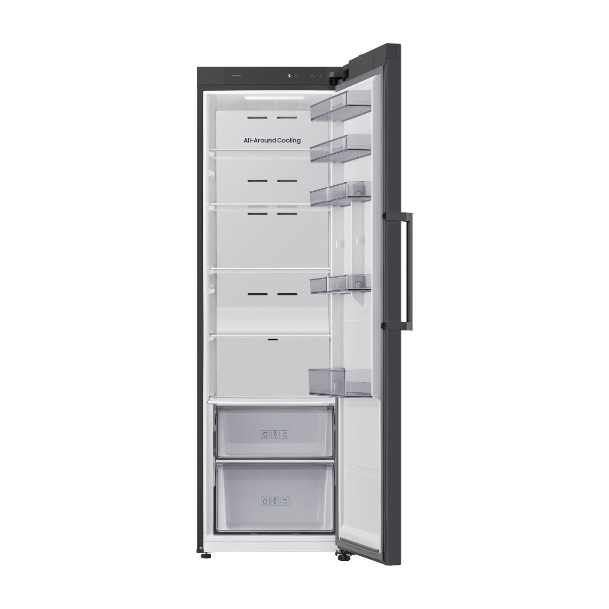 Samsung RR40H39GEFEF køleskab, Gentle Black billede 2
