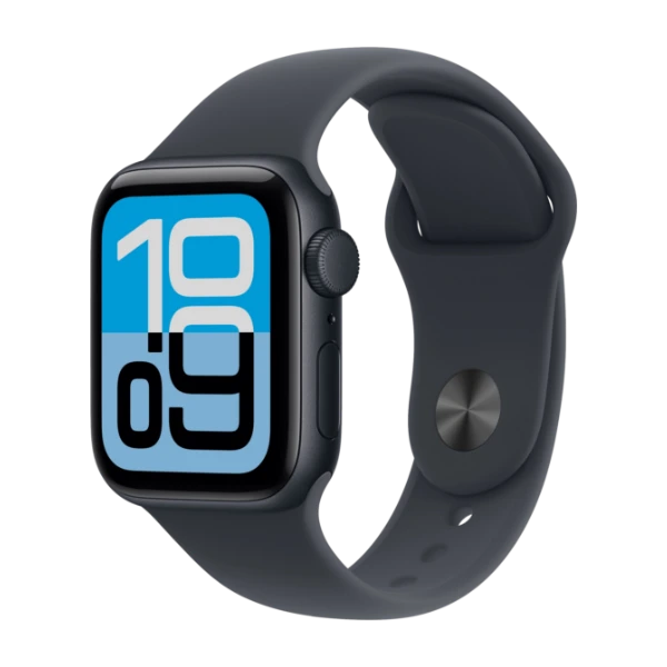 Apple Watch SE 3 GPS 40 mm midnatt aluminum, midnatt sportband - S/M