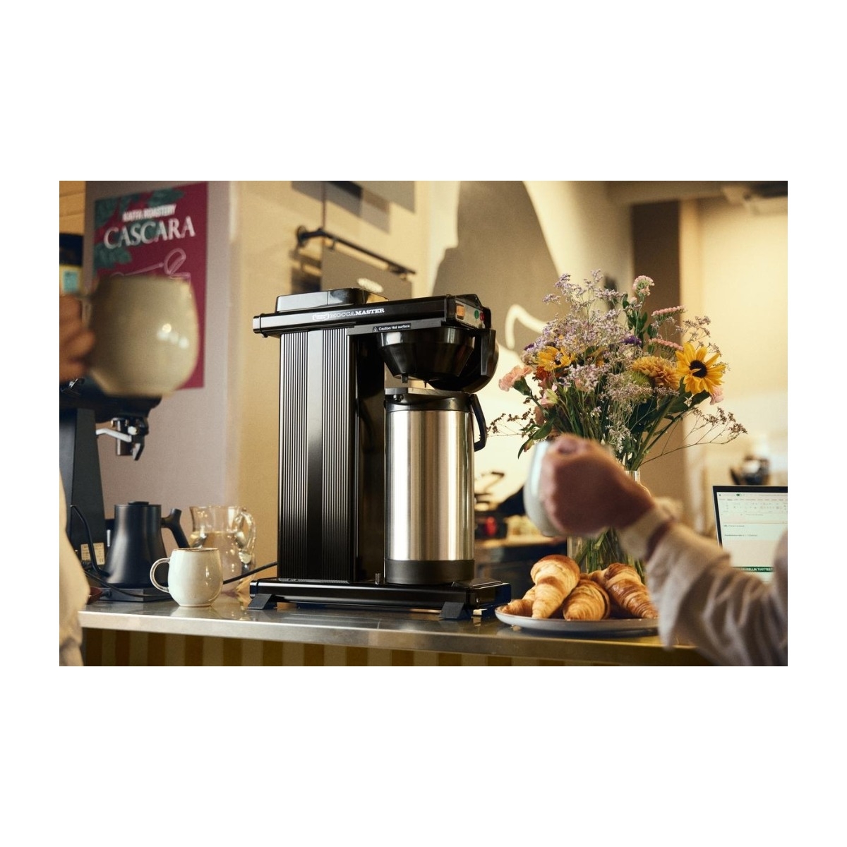 Moccamaster Thermoking 3000 Manual kaffemaskine, sort billede 7
