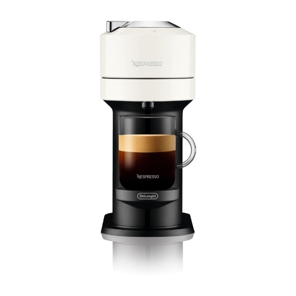 Nespresso Vertuo Next kapselmaskin By Delonghi, hvit (Demoprodukt)