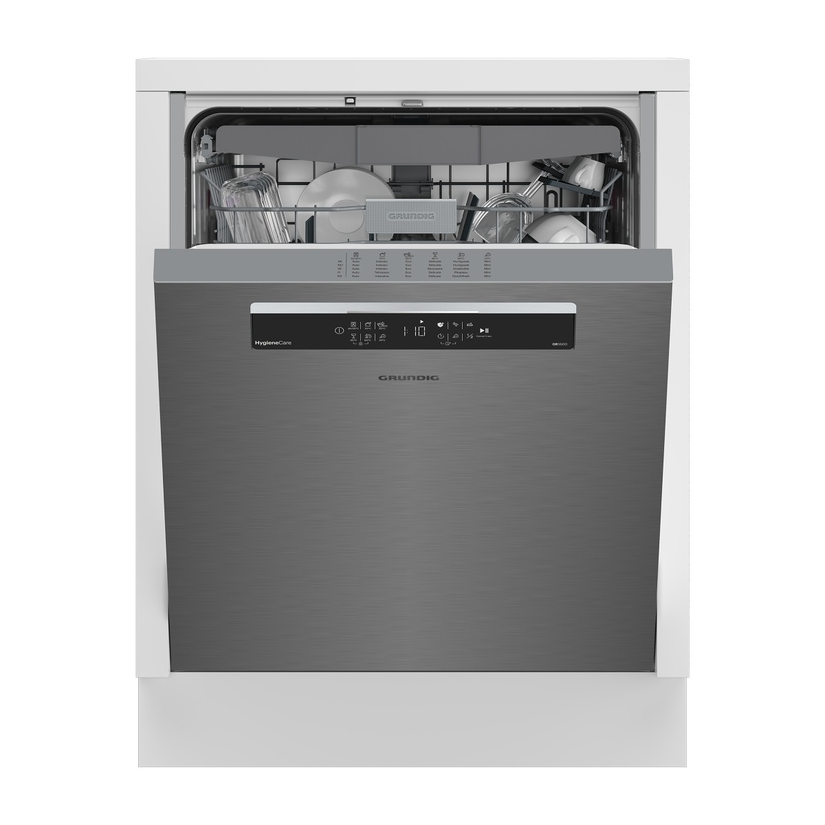 Grundig GR5500 GNUP4530X opvaskemaskine billede 4