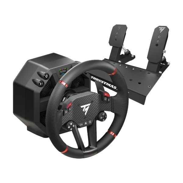 Thrustmaster T598-P racingratt og pedaler (Retur, byttet pedalkabel, fungerer fint, testet)
