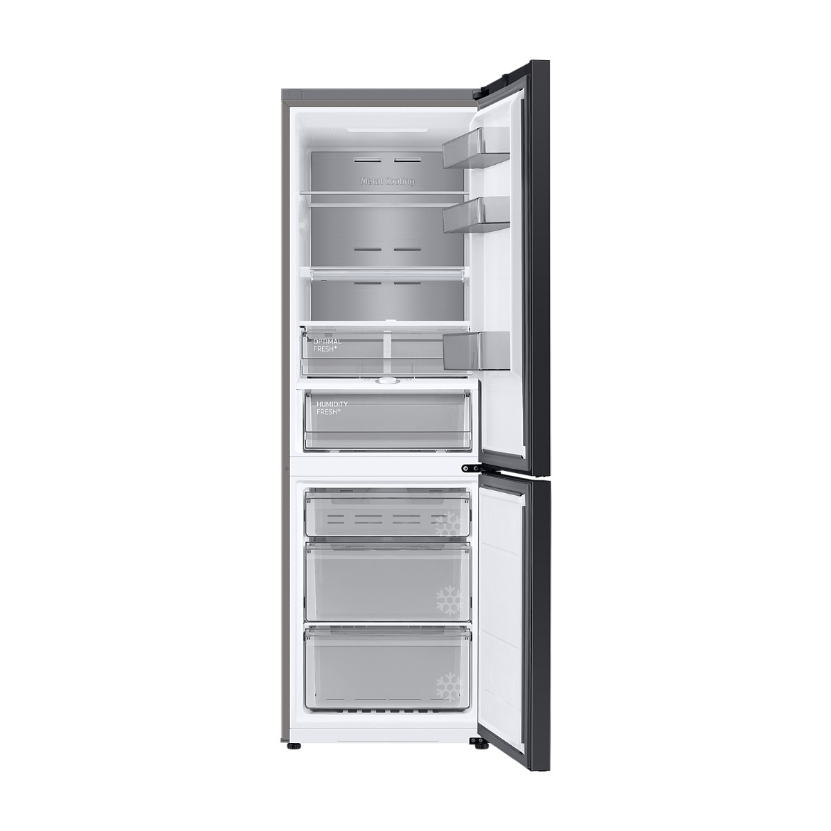 Samsung Bespoke RB34C7B4DS9/EF kølefryseskab, Refined Inox billede 4