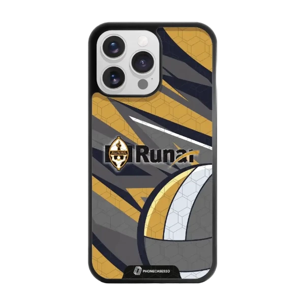 Phonecases3D iPhone 16 Pro Max IL Runar -3D suojakuori, musta