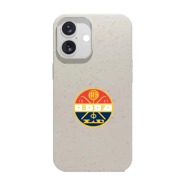 Phonecases3D iPhone 16 Strømsgodset kompostoituva suojakuori, valkoinen