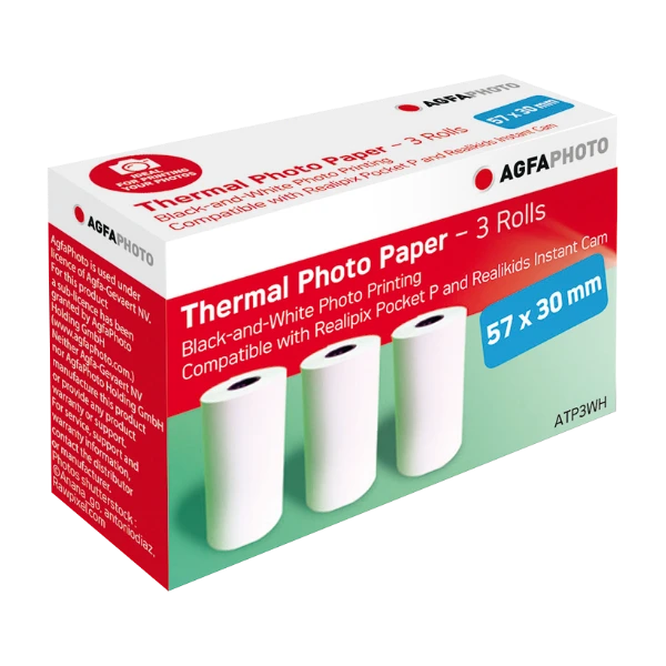 AGFA Instant Paper termopapir 3 ruller - Power.no