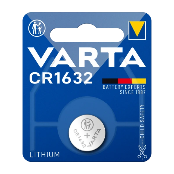 Bedstefar berømmelse Saga VARTA LITHIUM BATTERY CR1632 1-PACK - Power.dk