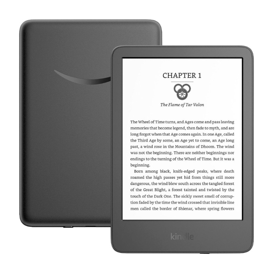 Kindle All-New - 11. generasjon - eBook-leser - 16 GB - 6 monokrom E Ink - berøringsskjerm - Wi-Fi 5, Bluetooth - svart - Lockscreen Ad-Supported
