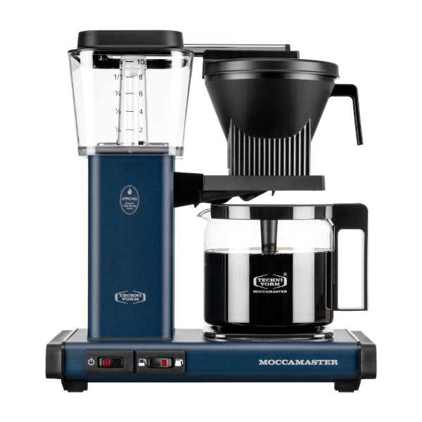 Moccamaster Optio kaffemaskine, Midnight Blue billede 2
