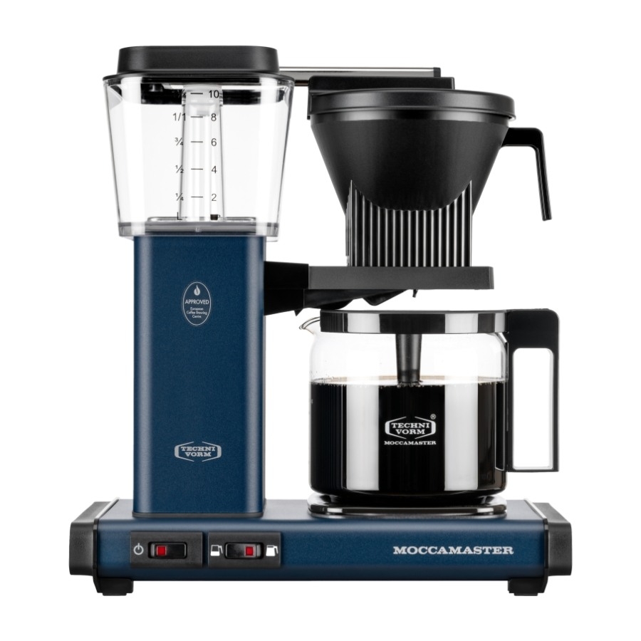 Moccamaster Optio kaffemaskine, Midnight Blue billede 3