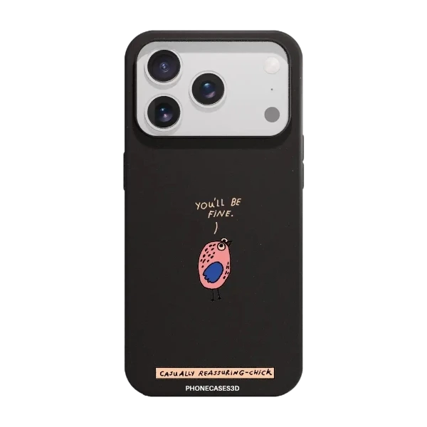 Phonecases3D iPhone 17 Pro Max Maja Säfström kompostoituva suojakuori, musta