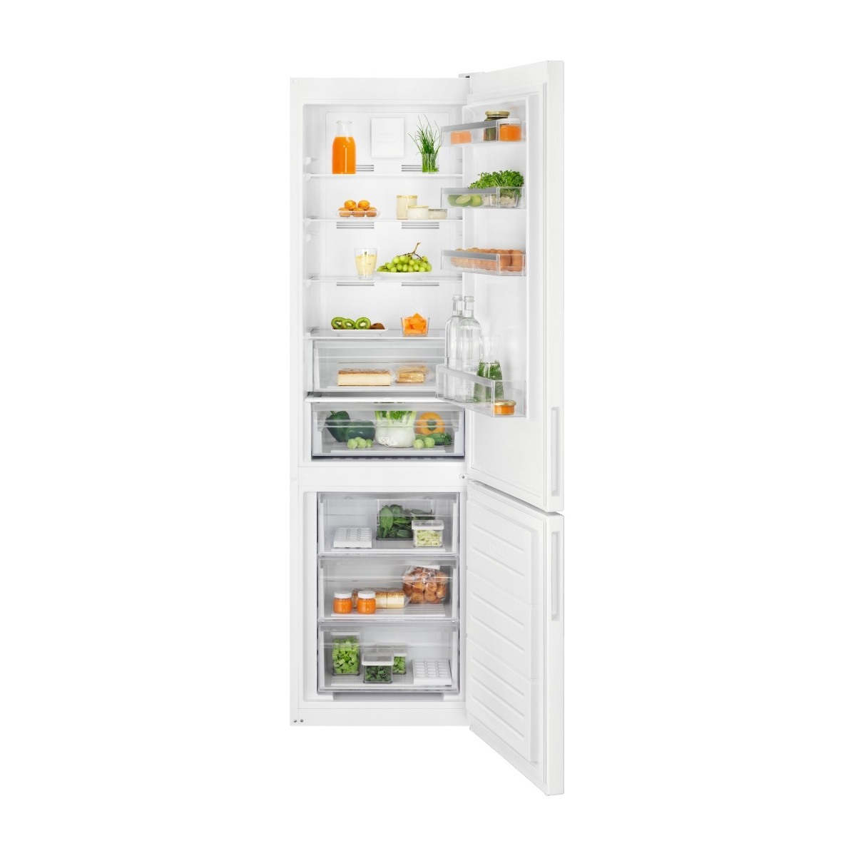 Electrolux 600-serien NNP6ME36W kombineret køleskab billede 4