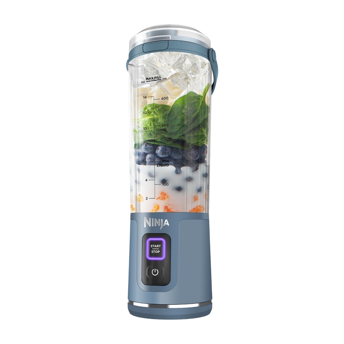 Ninja Blast bærbar blender, blå billede 1