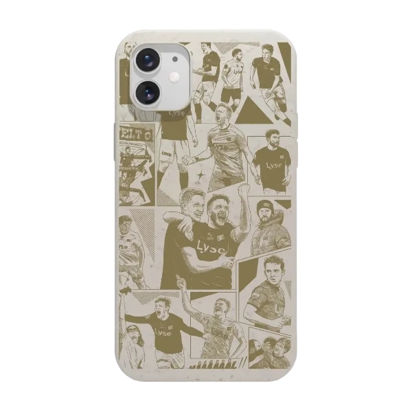 Phonecases3D iPhone 11 Viking FK kompostoituva suojakuori, valkoinen