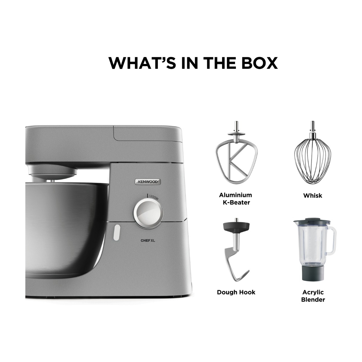 Kenwood Køkkenmaskine Chef XL KVL4110S billede 7