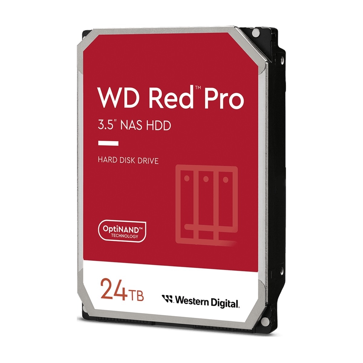 Western Digital Red Pro NAS harddisk, 24 TB, 3,5"