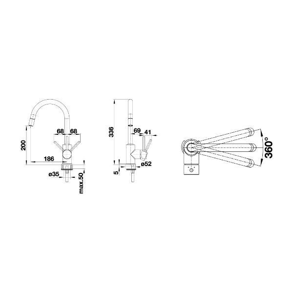 Blanco Mida S Keitti hana Anthracite Power fi Blanco Mida S Keitti hana Anthracite Power fi