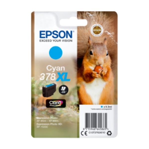 Epson T3788, cyan Ink Cartridge xl