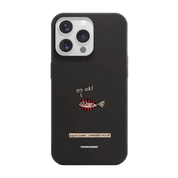 Phonecases3D iPhone 13 Pro Maja Säfström kompostoituva suojakuori, musta