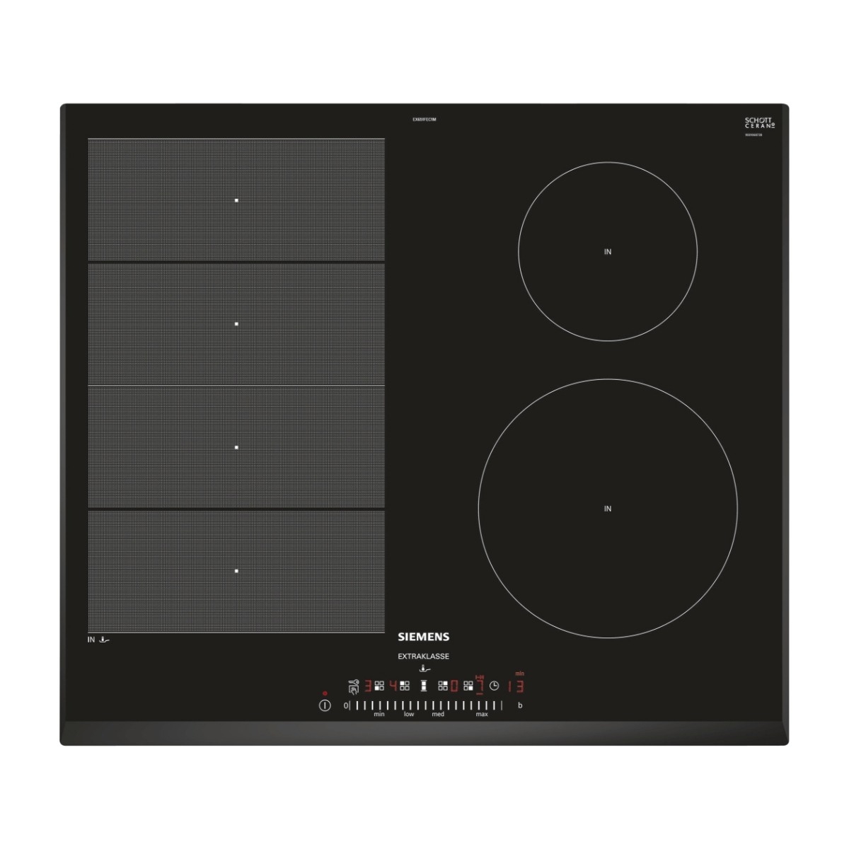 Siemens iQ700 EX651FEC1M induktionskogeplade billede 1