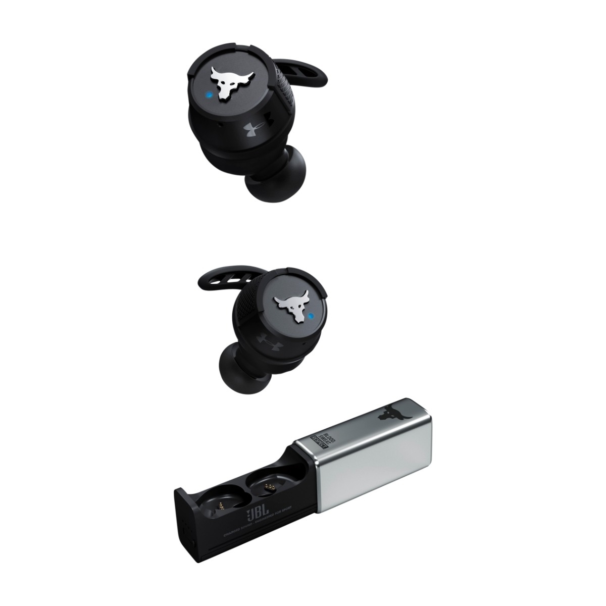 プロジェクトロック×JBL Bluetoothイヤホン Jbl The Project Rock Earbuds The Rock Rock True Wireless Earbuds