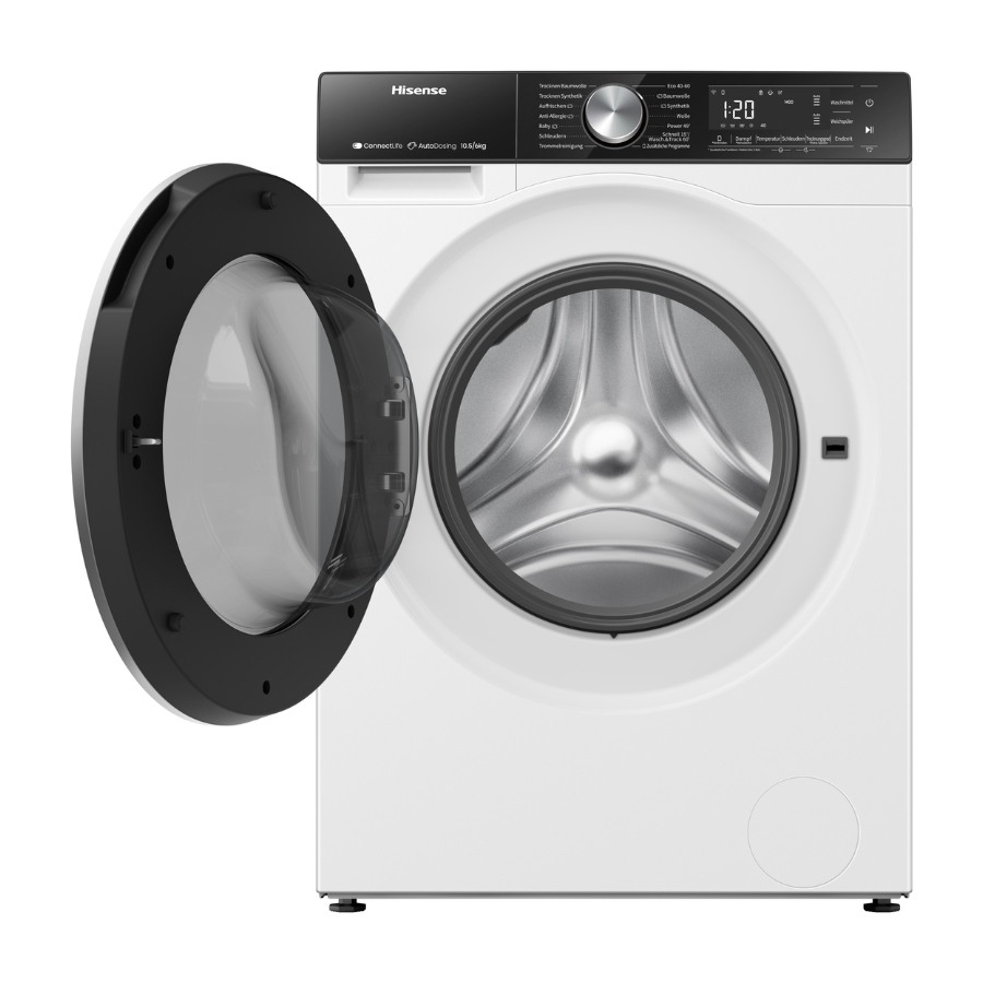 Hisense WD5S1045BW kombineret vaskemaskine/tørretumbler billede 6