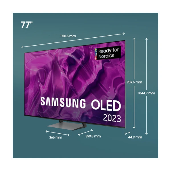 SAMSUNG 77" 4K QD-OLED TV TQ77S94CATXXC - Power.no