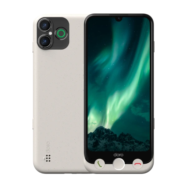 Doro Aurora A31 128 GB smarttelefon, Bone