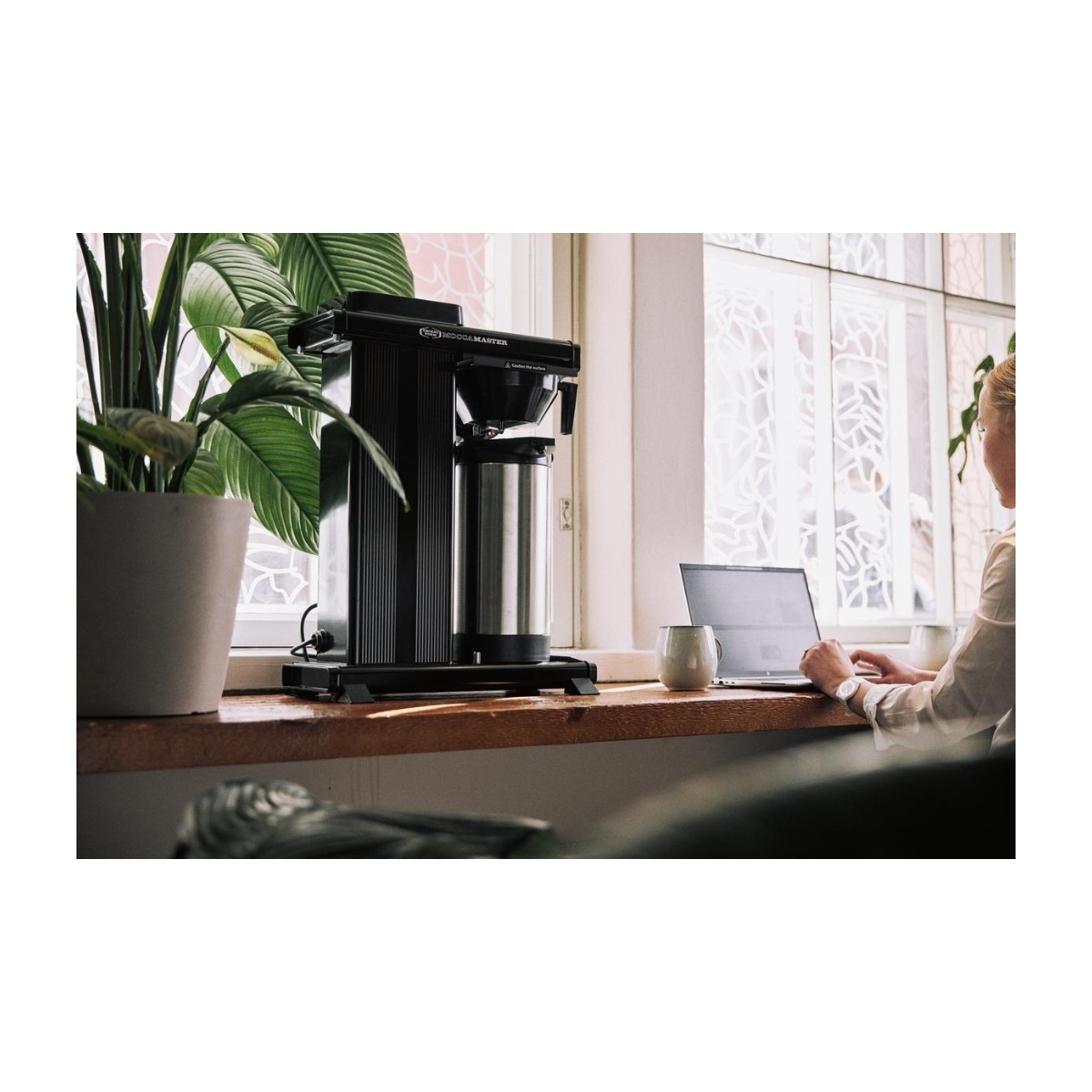 Moccamaster Thermoking 3000 Manual kaffemaskine, sort billede 9