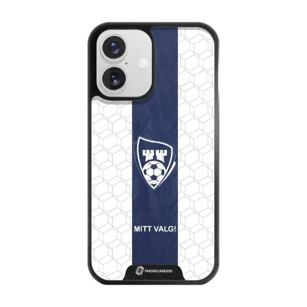 Phonecases3D iPhone 16 Sarpsborg 08 -3D suojakuori, musta