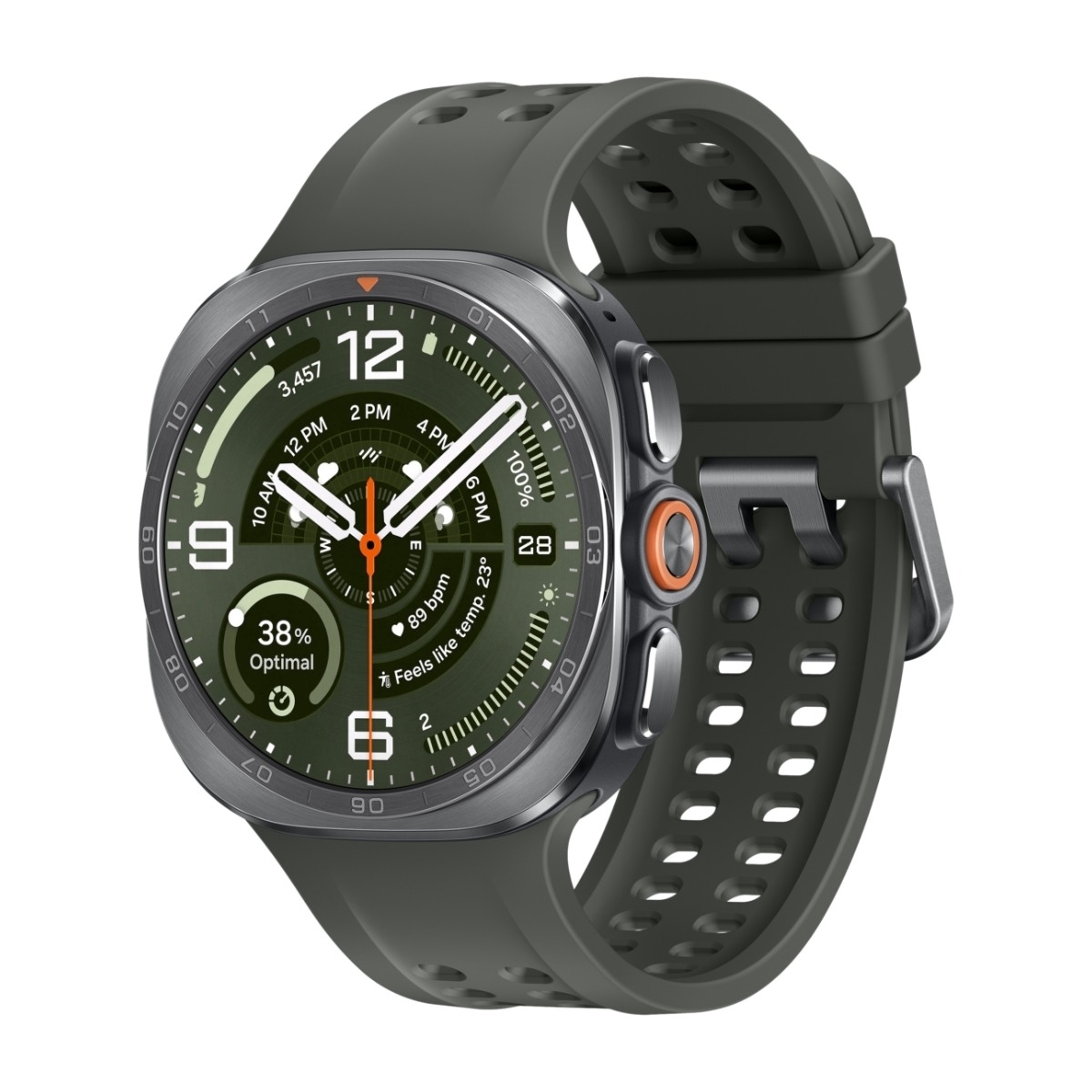 Samsung Galaxy Watch Ultra2 47 mm smartklokke, Titanium Silver