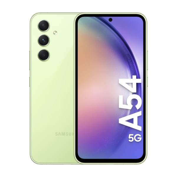 Samsung Galaxy A54 5G 128 GB, lysegrønn