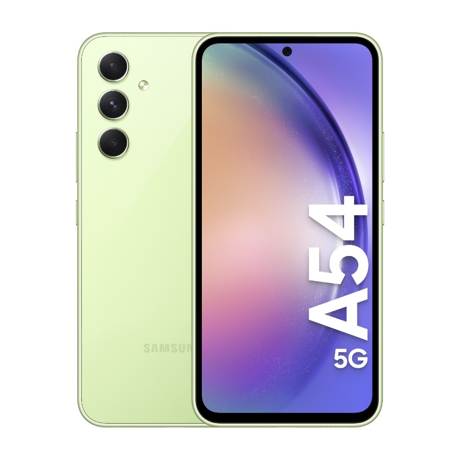 Samsung Galaxy A54 5G 128 GB, lysegrøn