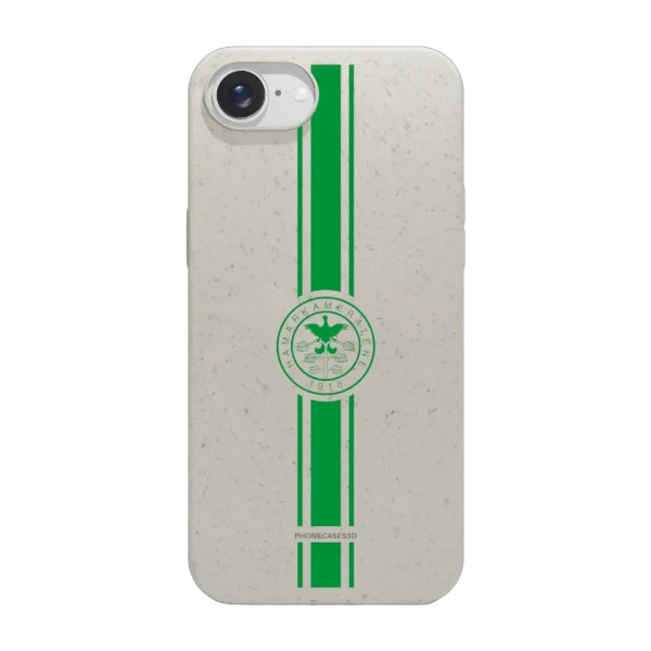 Phonecases3D iPhone 17e/16e HamKam kompostoituva suojakuori, valkoinen