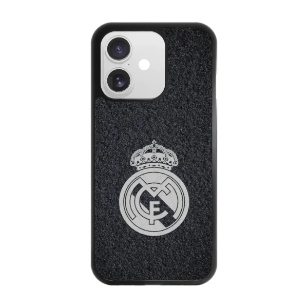 Phonecases3D iPhone 17 Real Madrid -3D suojakuori, musta