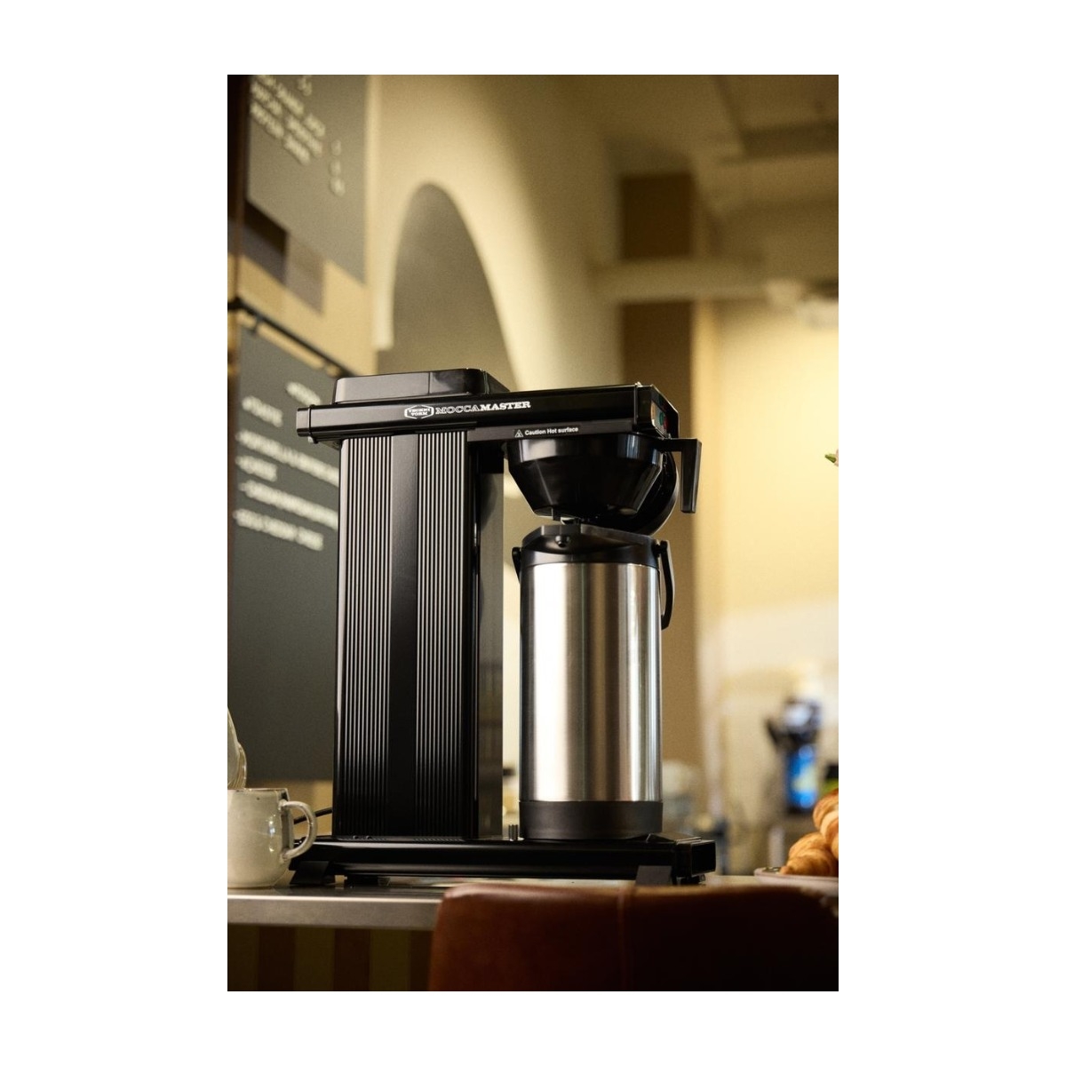 Moccamaster Thermoking 3000 Manual kaffemaskine, sort billede 5