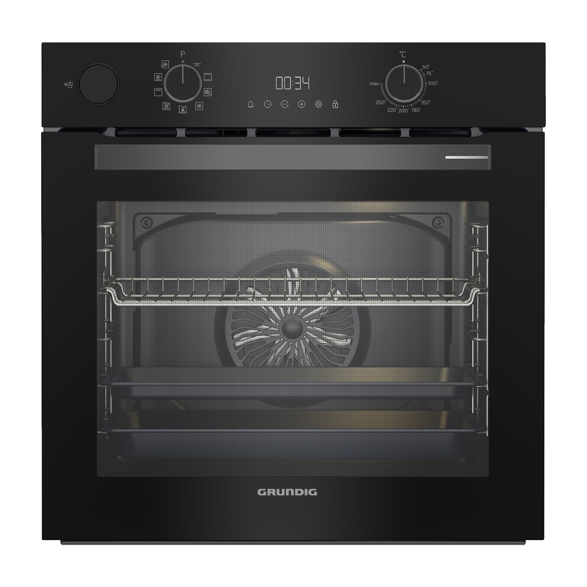 Grundig GR5500 GEBD12302B indbygningsovn billede 1