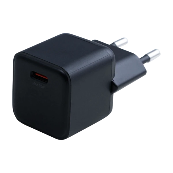 Dacota Platinum 30 W GaN USB-C snabbladdare 1 port, svart - Power.se