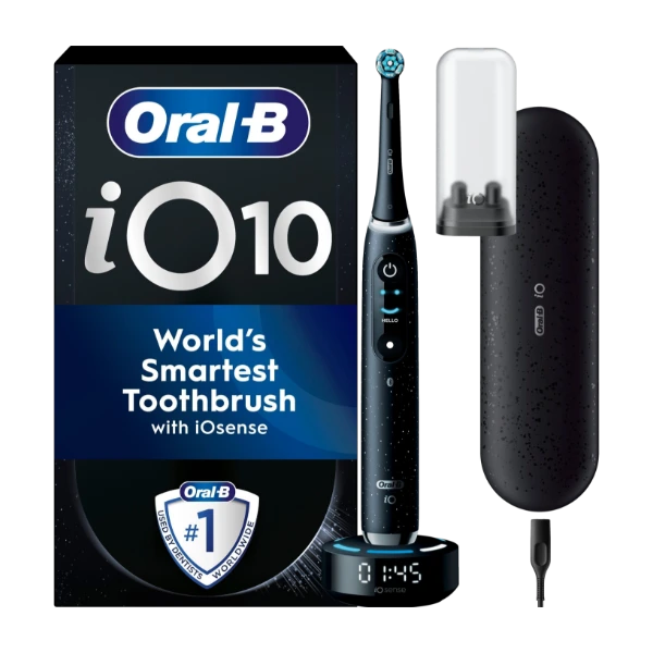 Oral-B iO Series 10 elektrisk tannbørste 387132, cosmic black