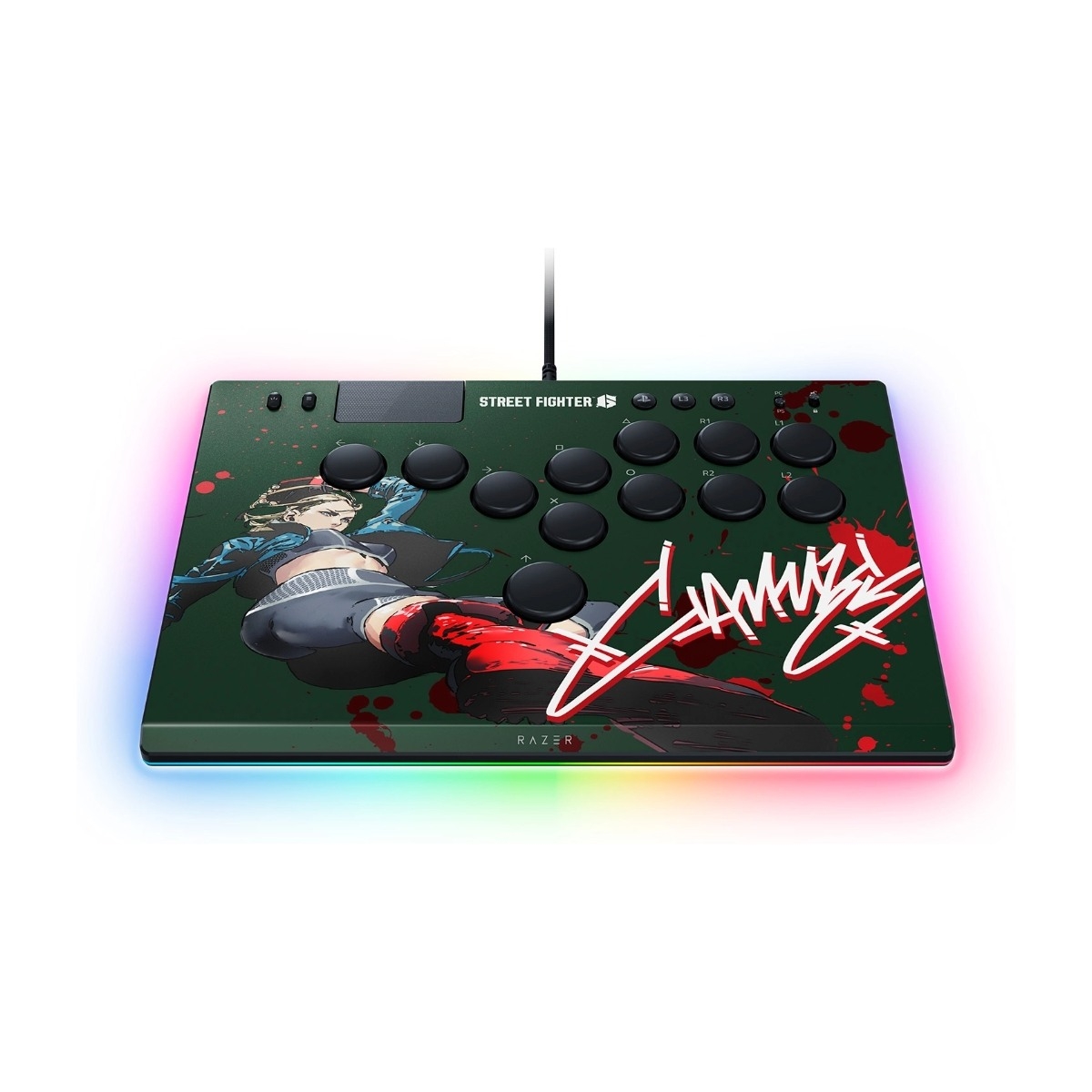 その他 Razer kitsune SF6 Cammy Edition Razer Kitsune - Street Fighter 6 Cammy Edition - Arcade Stick