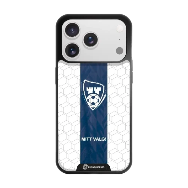 Phonecases3D iPhone 17 Pro Max Sarpsborg 08 -3D suojakuori, musta