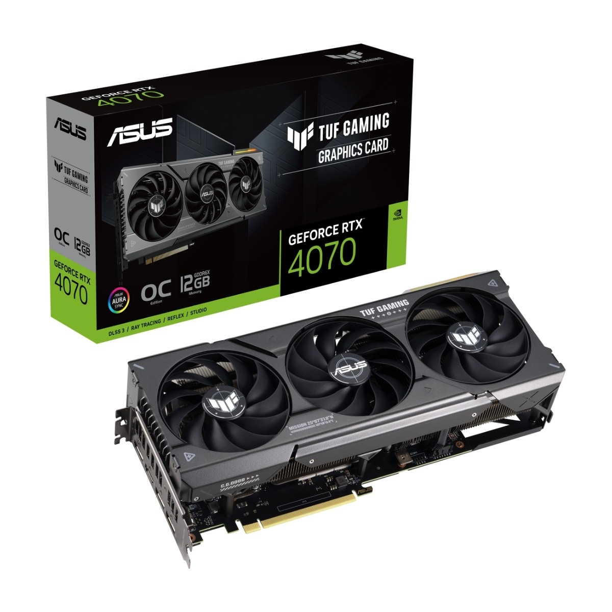 Asus GeForce RTX 4070 TUF Gaming OC 12GB