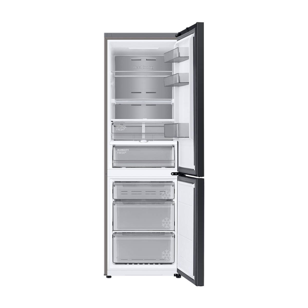 Samsung Bespoke RB34C7B4DWW/EF kølefryseskab, Snow White billede 4